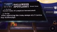 The Halloween Spotlight quests (Image via Roblox)